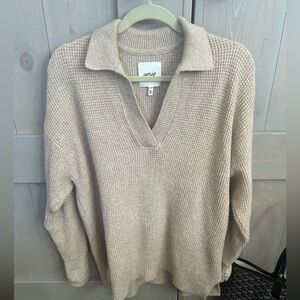 Aerie Cozyup Waffle Sweater